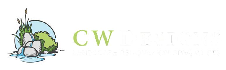 CW Designs logo, landscape renovation specialists